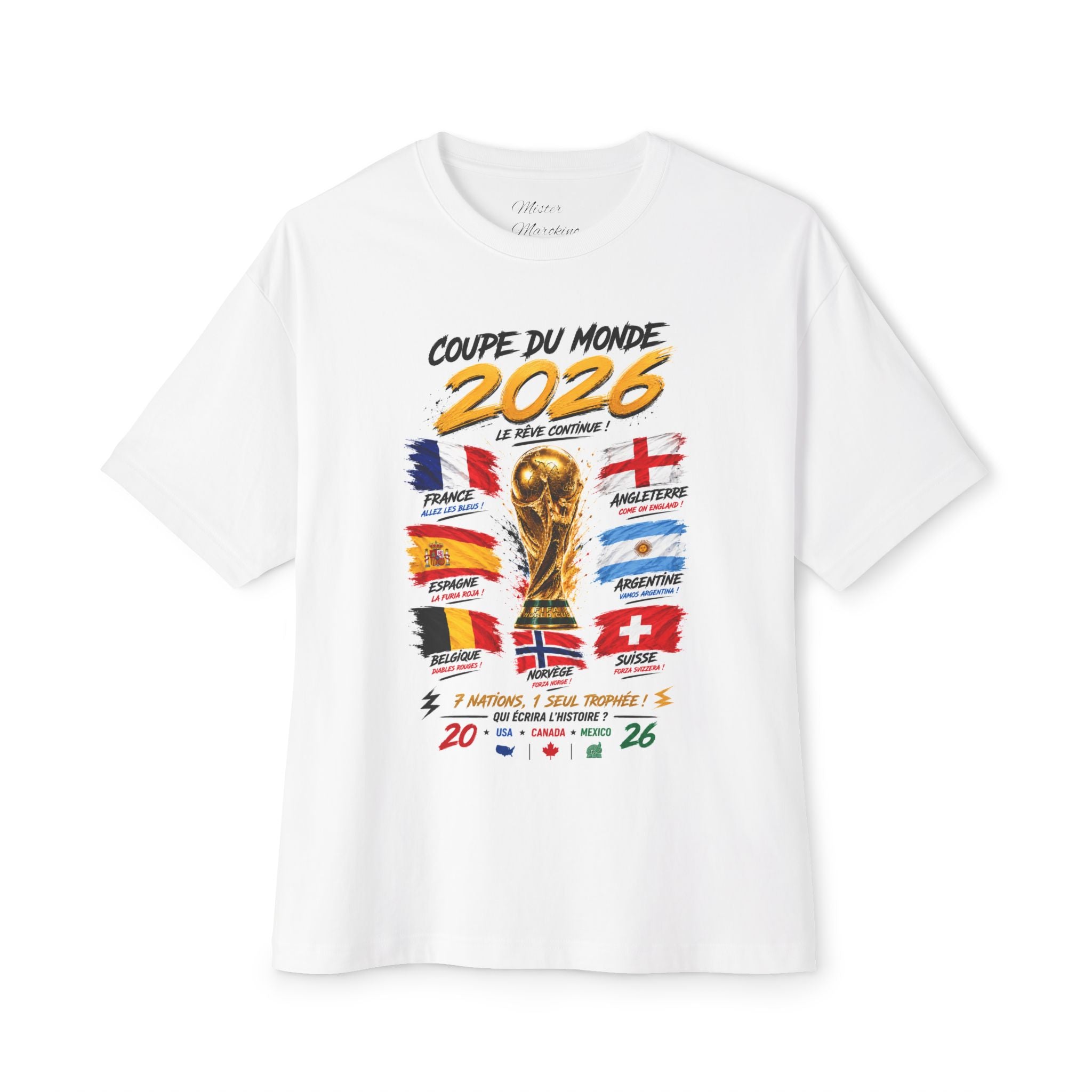 Tee Shirt Coupe du Monde 2026